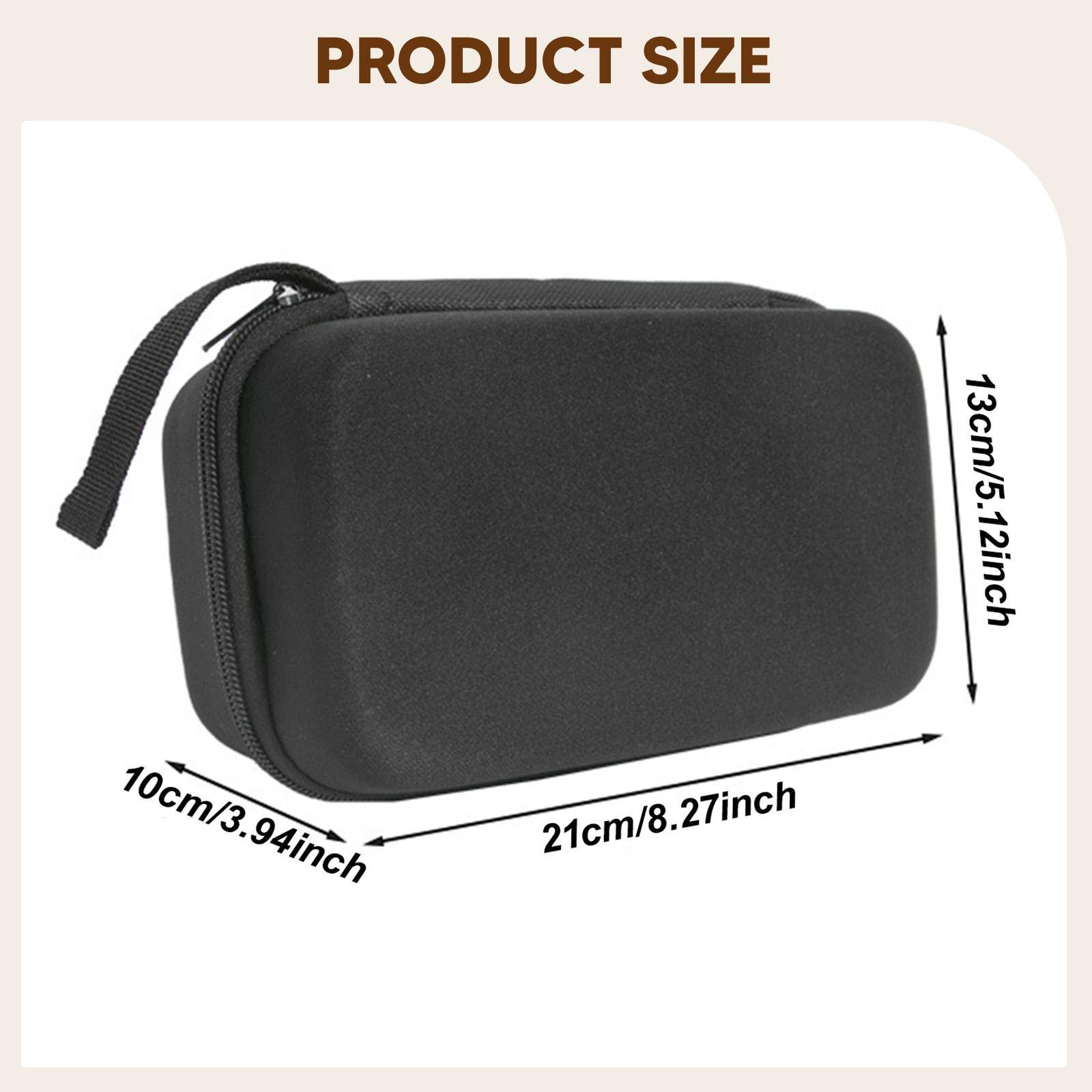 Tech Accessories Hard Case - Tech Pouch Cables Organiser Bag with