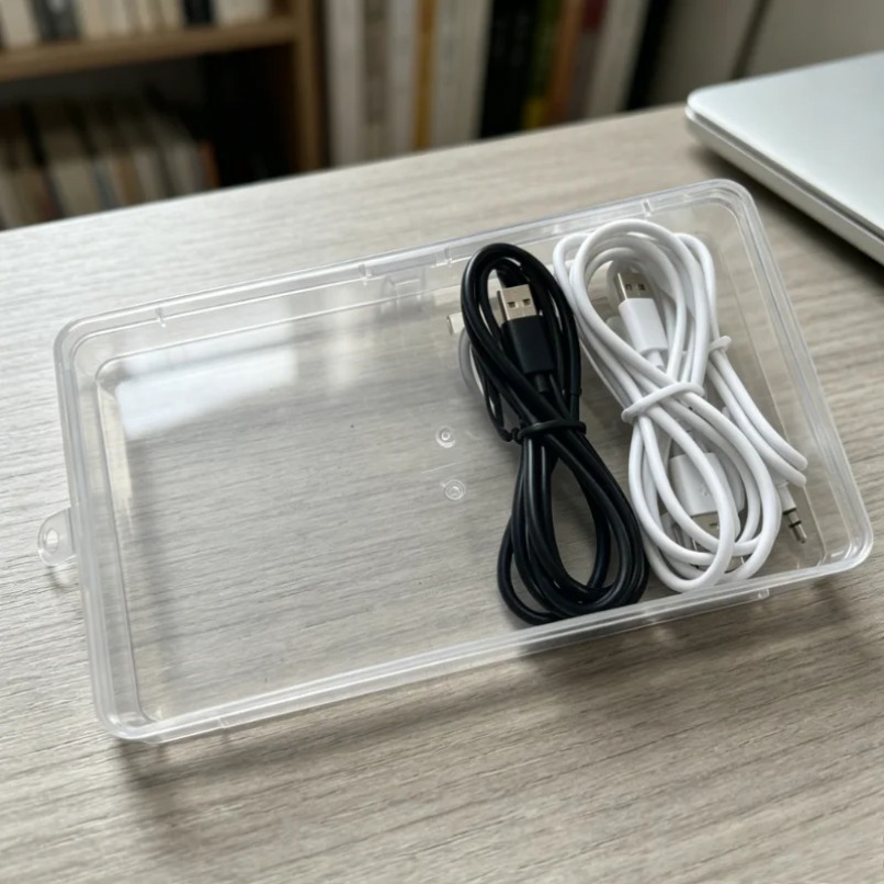 Transparent Plastic Storage Bo - огляд і ціна Tech Accessories For Office Desk