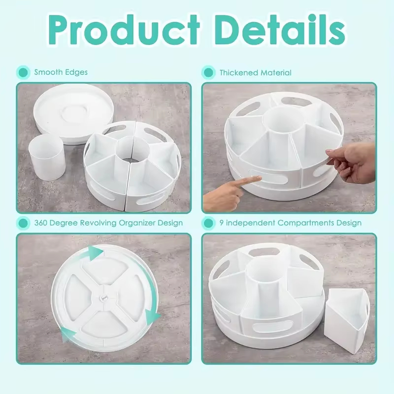 360° Rotating Desk Organizer W - огляд і ціна Tech Accessories For Office Desk