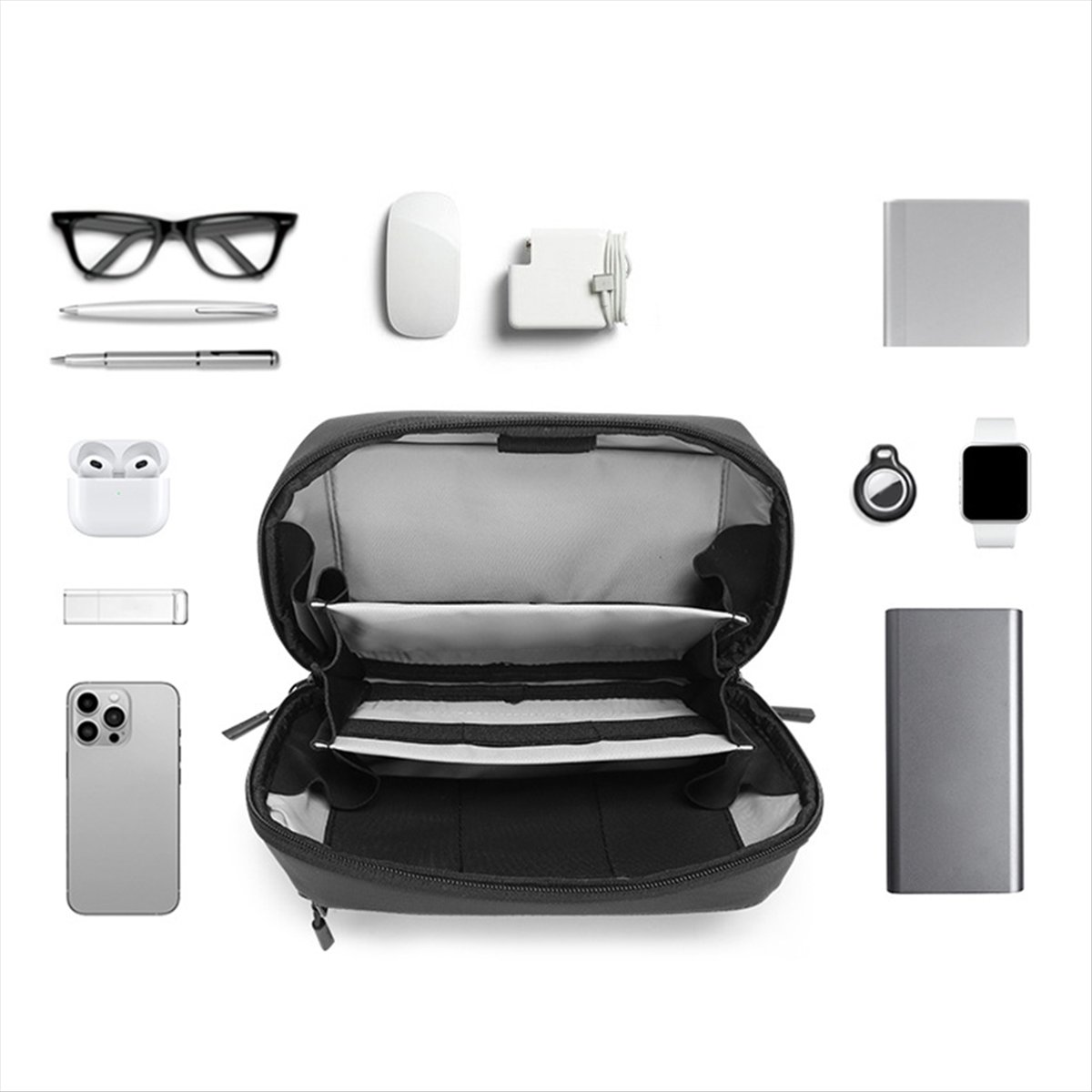 ☶❈＊♥AC1579-Waterproof Tech Pou - огляд і ціна Tech Accessories Travel
