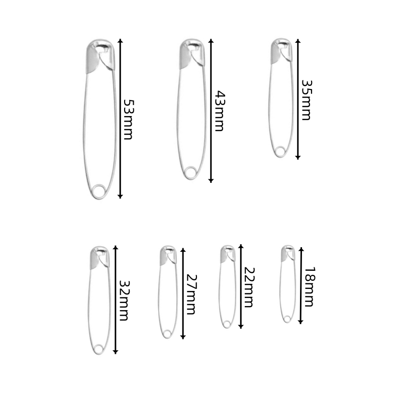 100Pcs/lot Stainless Steel Saf - огляд і ціна Unique Tech Accessories