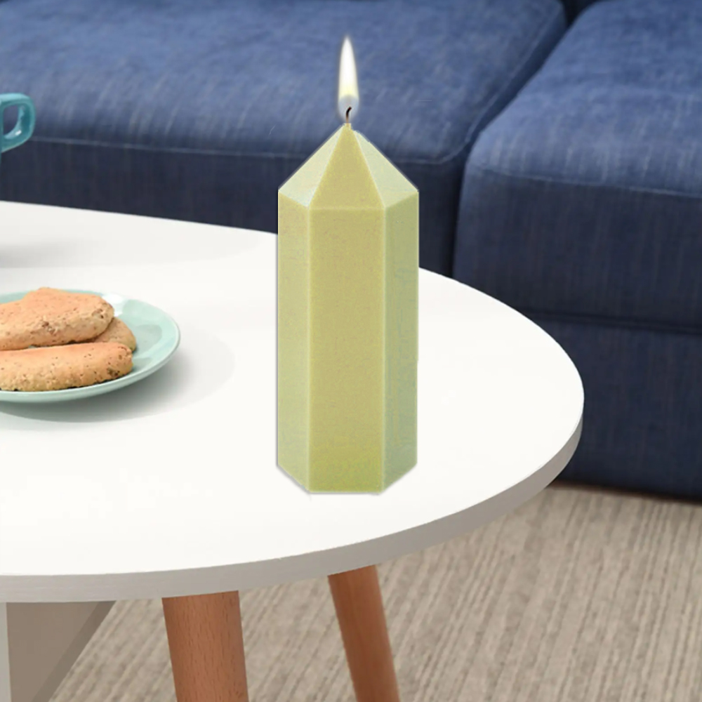 3D Hexagonal Column Candle Mol - огляд і ціна Unique Tech Accessories