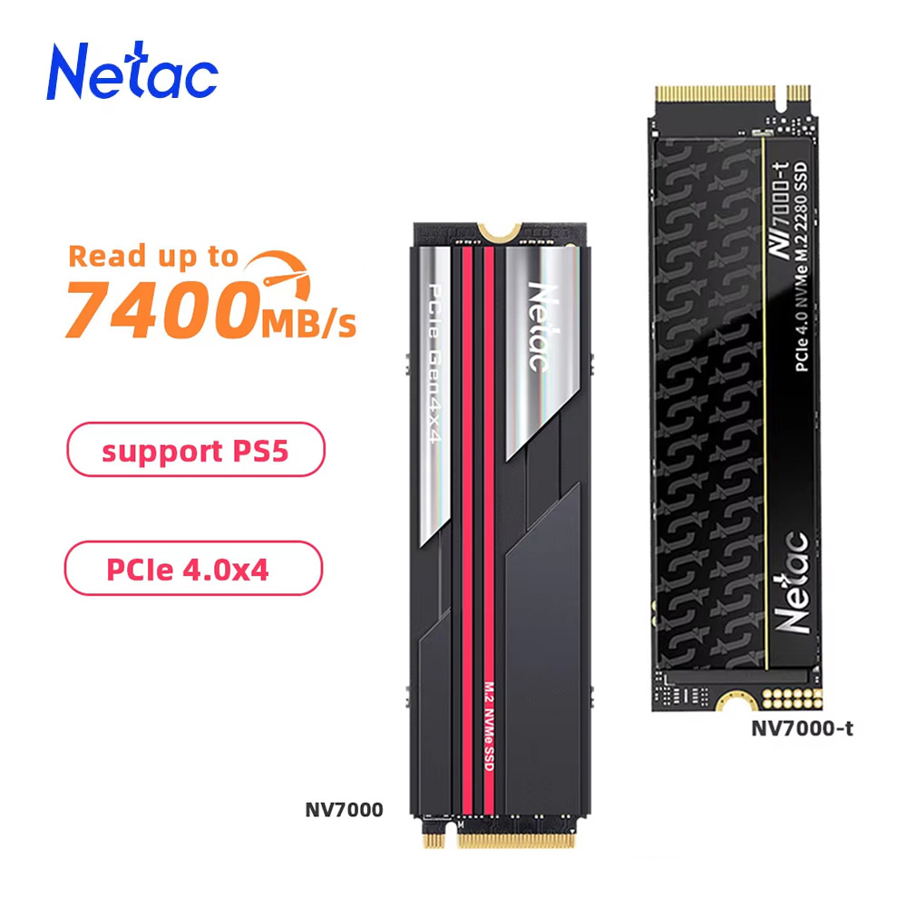 Netac 7400MB/s SSD NVMe M2 2TB - огляд і ціна Samsung Ssd Evo 870