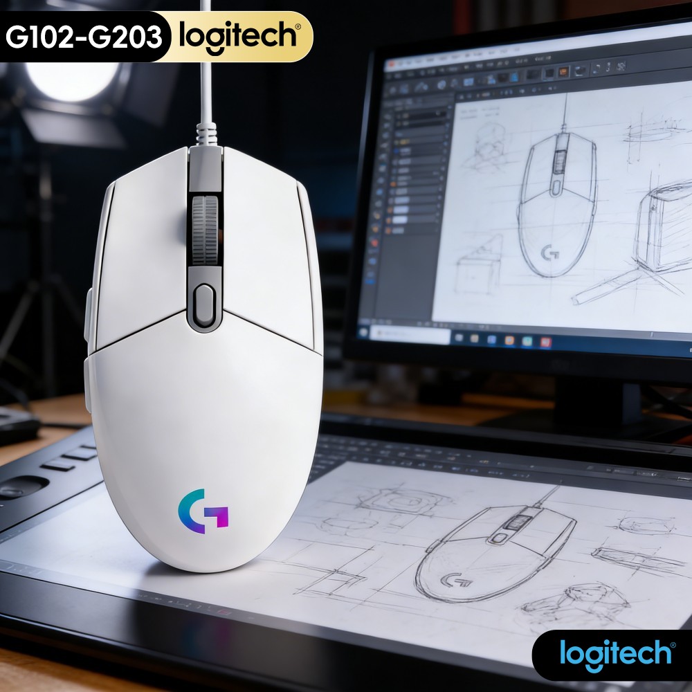 G102 Original Logitech G203 Pr - огляд і ціна Logitech Mouse G203