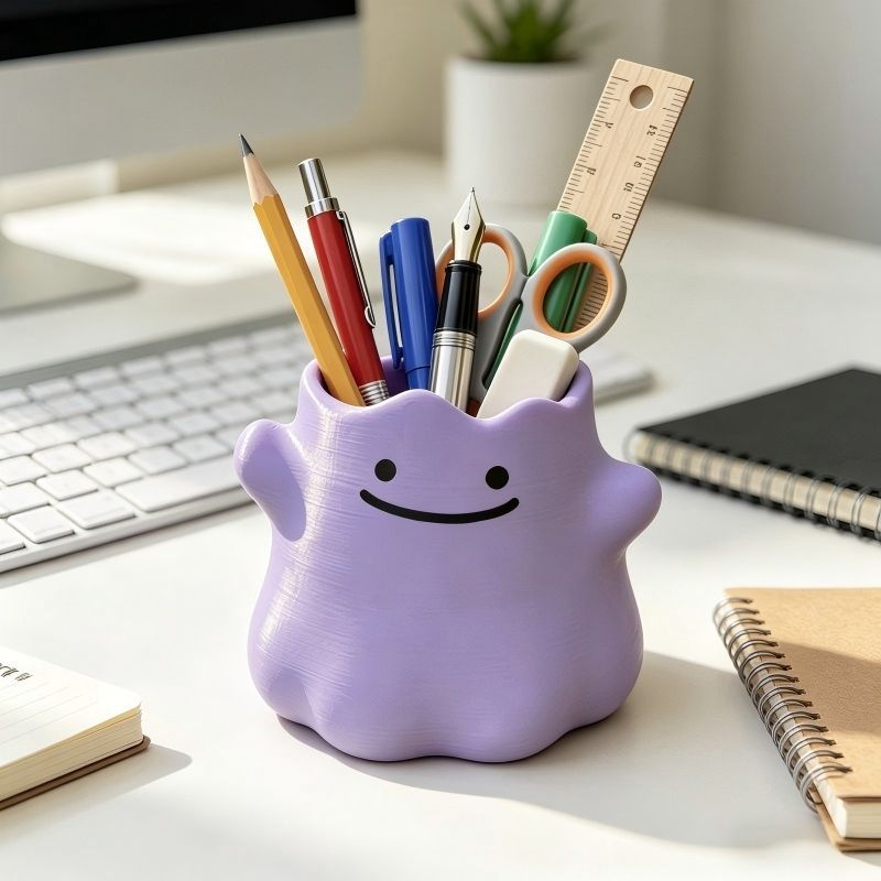 Cartoon Character Pen Holder C - огляд і ціна Tech Accessories For Office Desk