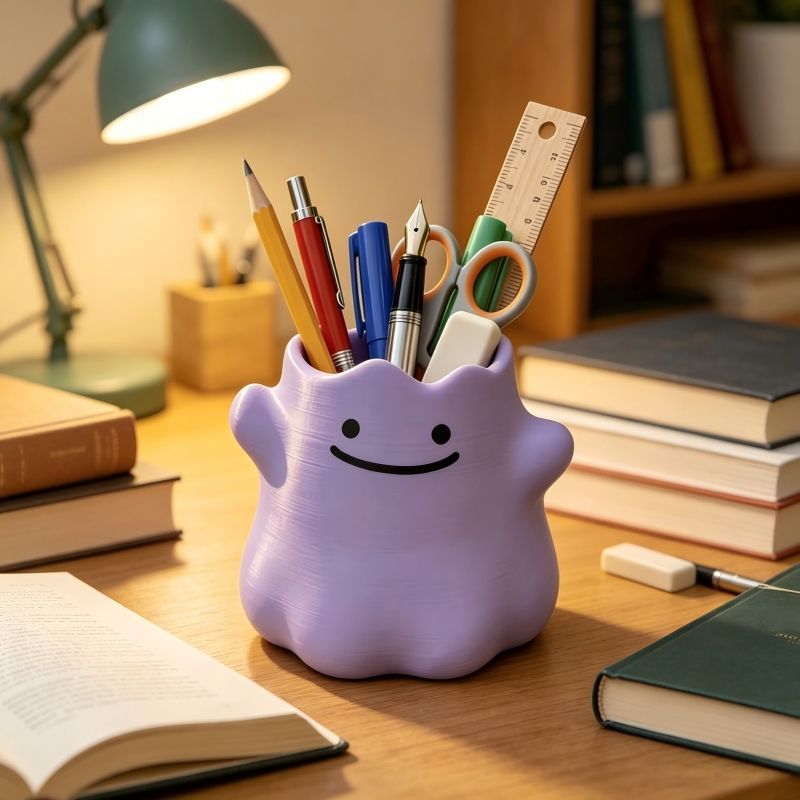 Cartoon Character Pen Holder C - огляд і ціна Tech Accessories For Office Desk