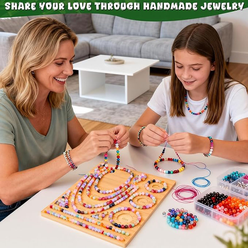 Bamboo Bead Board Bracelet Nec - огляд і ціна Unique Tech Accessories