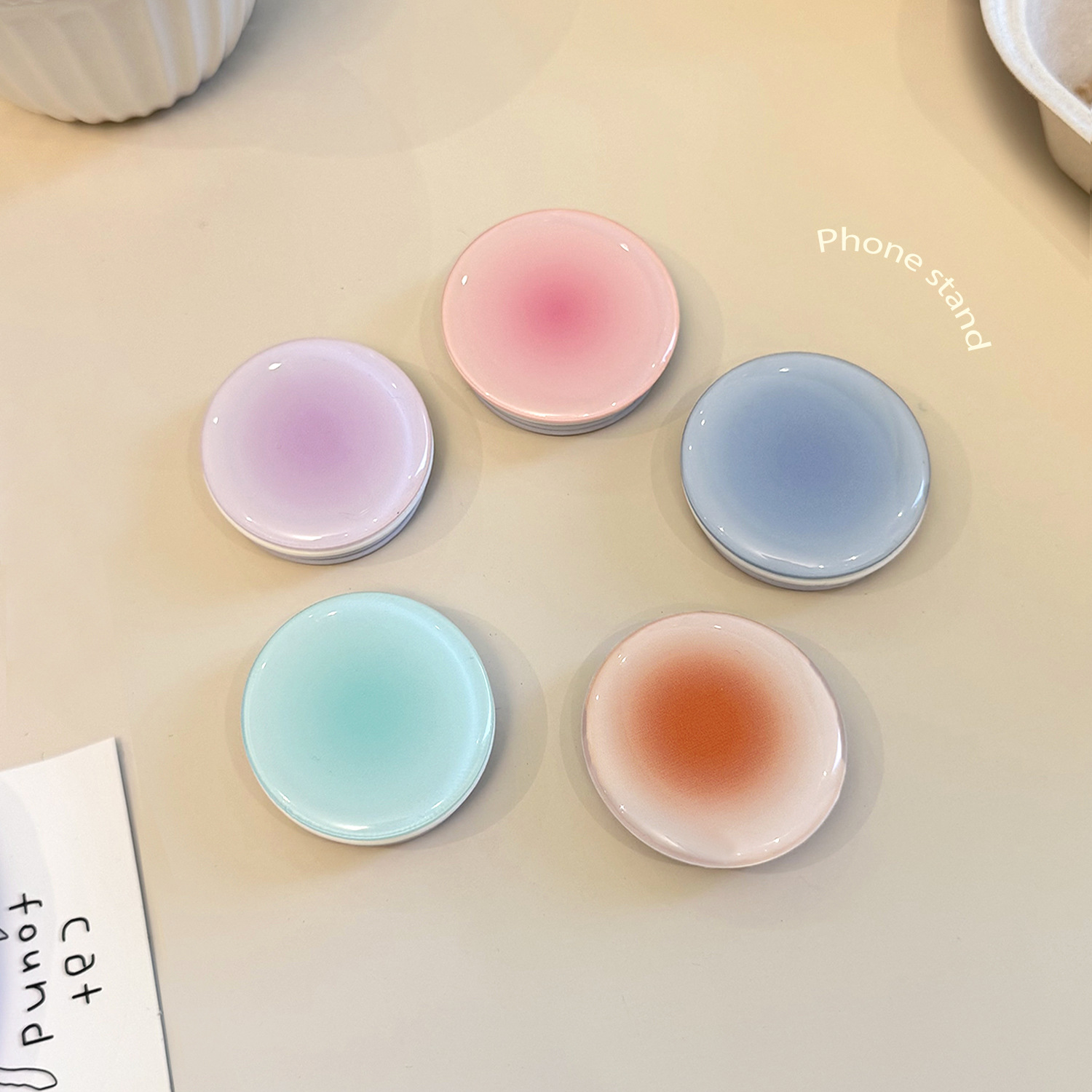 Ins Style Gradient Phone Grip  - огляд і ціна Mobile Tech Accessories