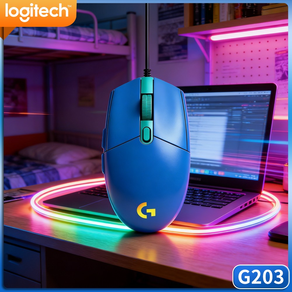 Logitech G203 Wired Gaming Mou - огляд і ціна Logitech Mouse G203