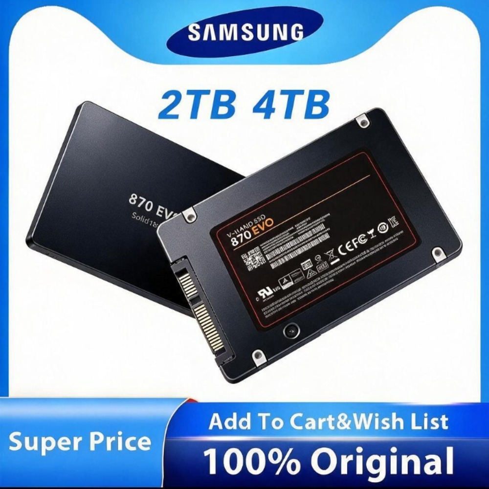 Original SSD FOR Samsung 870EV - огляд і ціна Samsung Ssd Evo 870