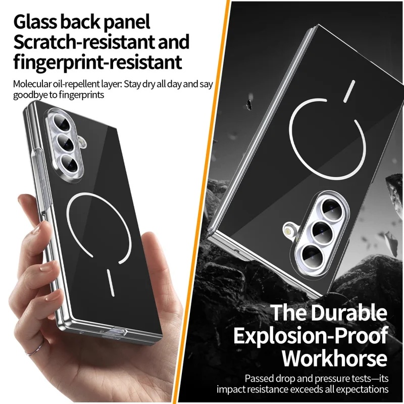 Glass Magnetic Folding Phone C - огляд і ціна Tech Accessories Business