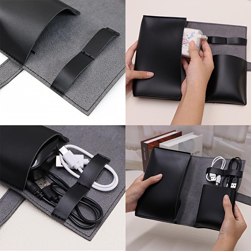 1PC PU Leather Multi-Compartme - огляд і ціна Tech Accessories Travel