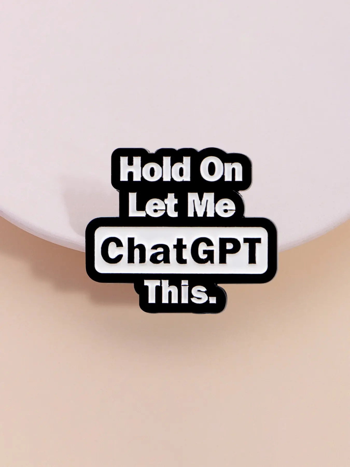 Chatgpt Enamel Pin Emblem Logo - огляд і ціна Tech Accessories Logo