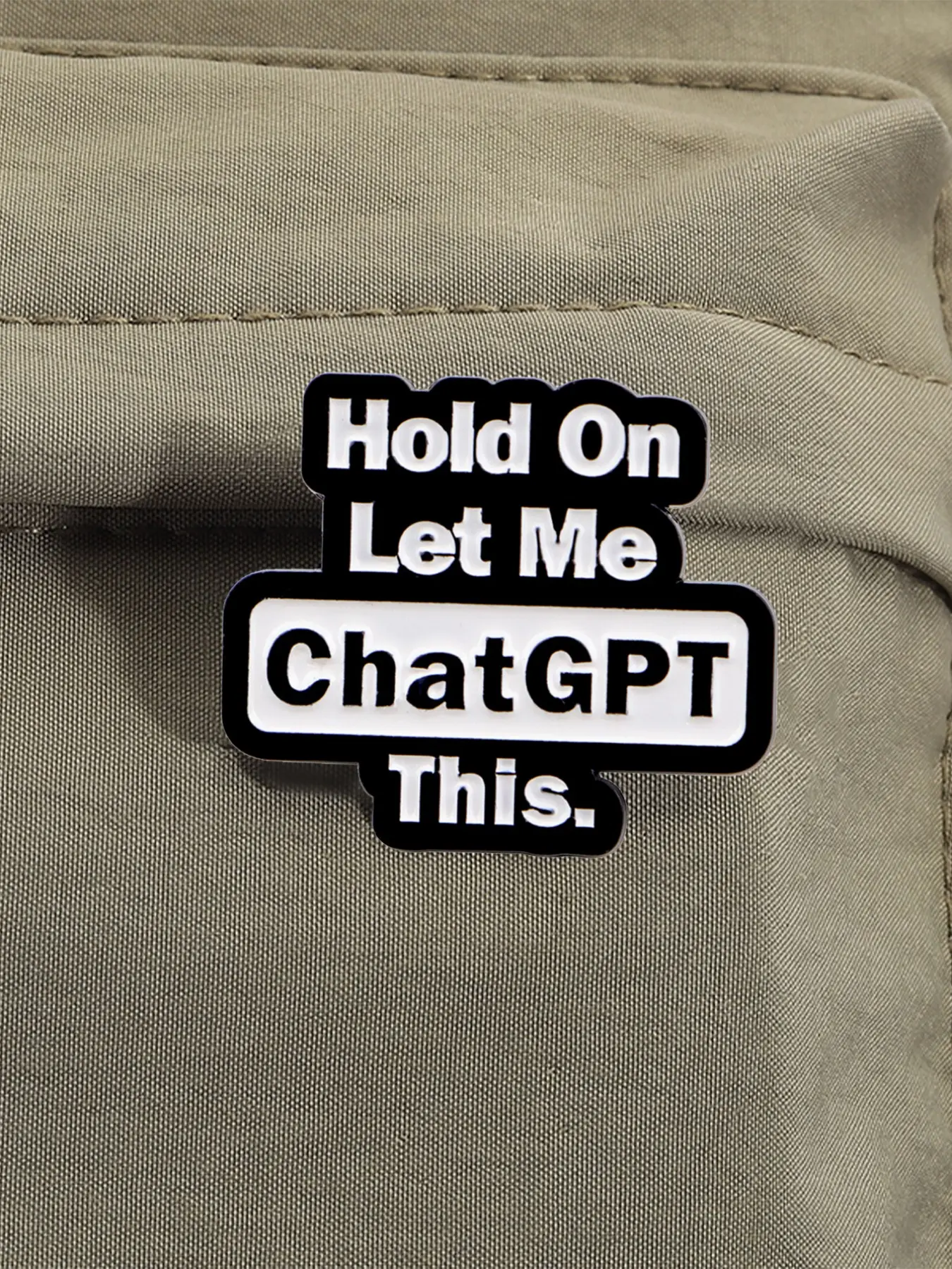 Chatgpt Enamel Pin Emblem Logo - огляд і ціна Tech Accessories Logo