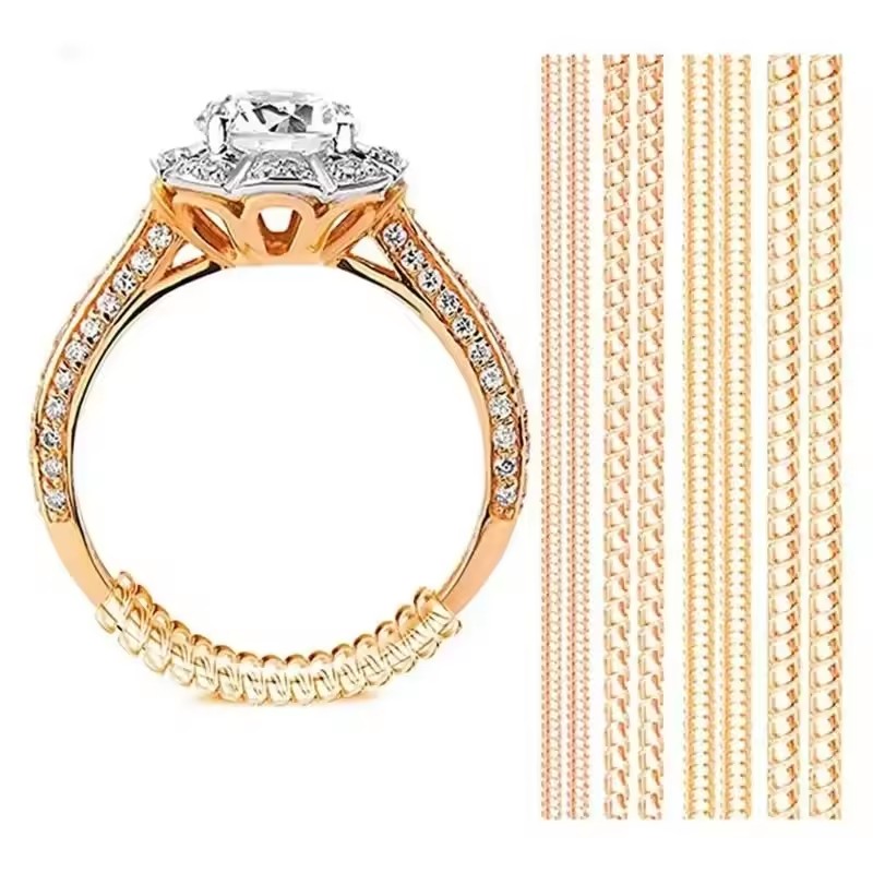 4/8Pcs Spiral Ring Size Adjust - огляд і ціна Unique Tech Accessories