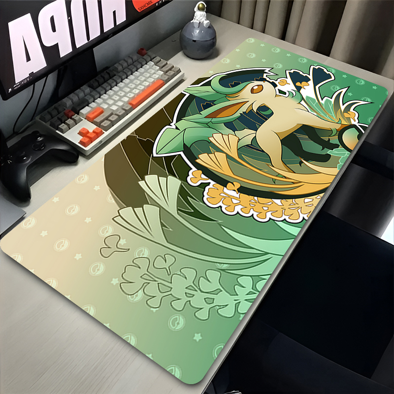 Mouse Pad Gamer P-pokemon Leaf - огляд і ціна Tech Accessories For Office Desk