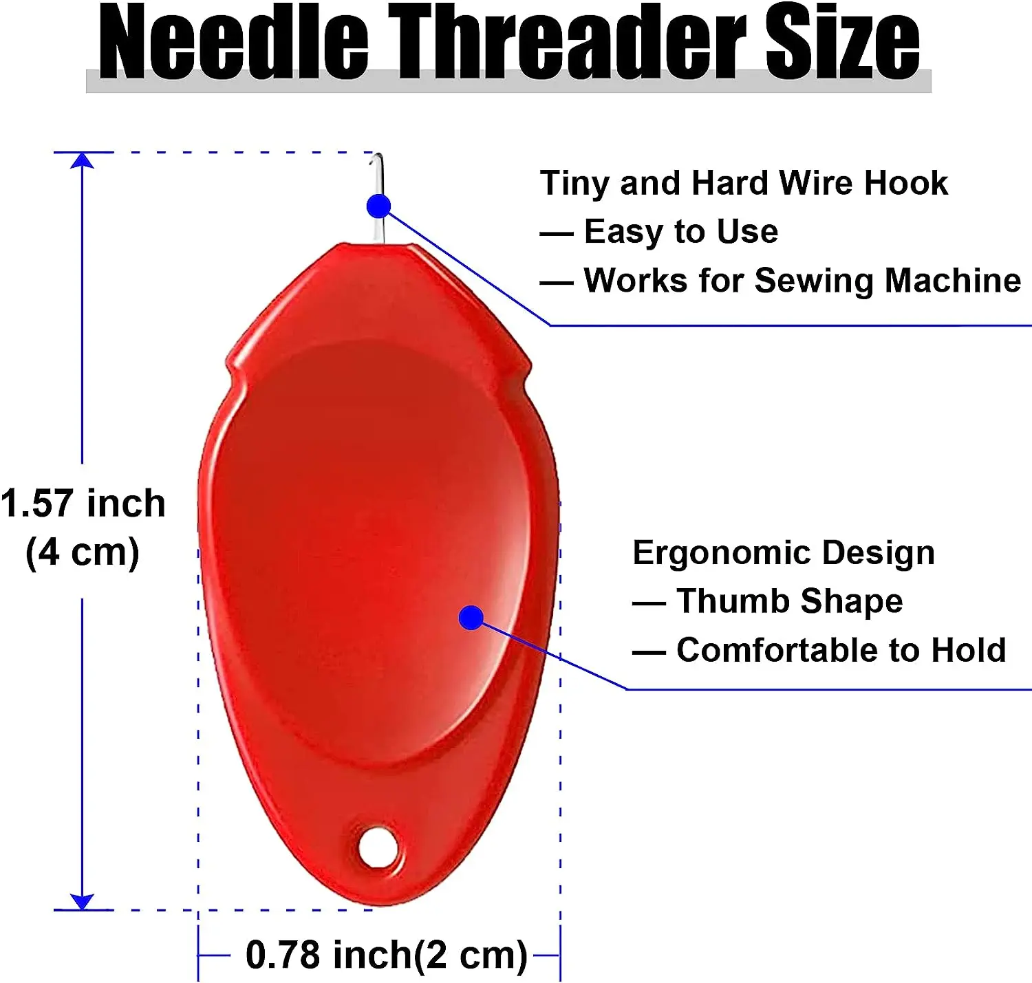 10Pcs Easy Automatic Needle Th - огляд і ціна Unique Tech Accessories