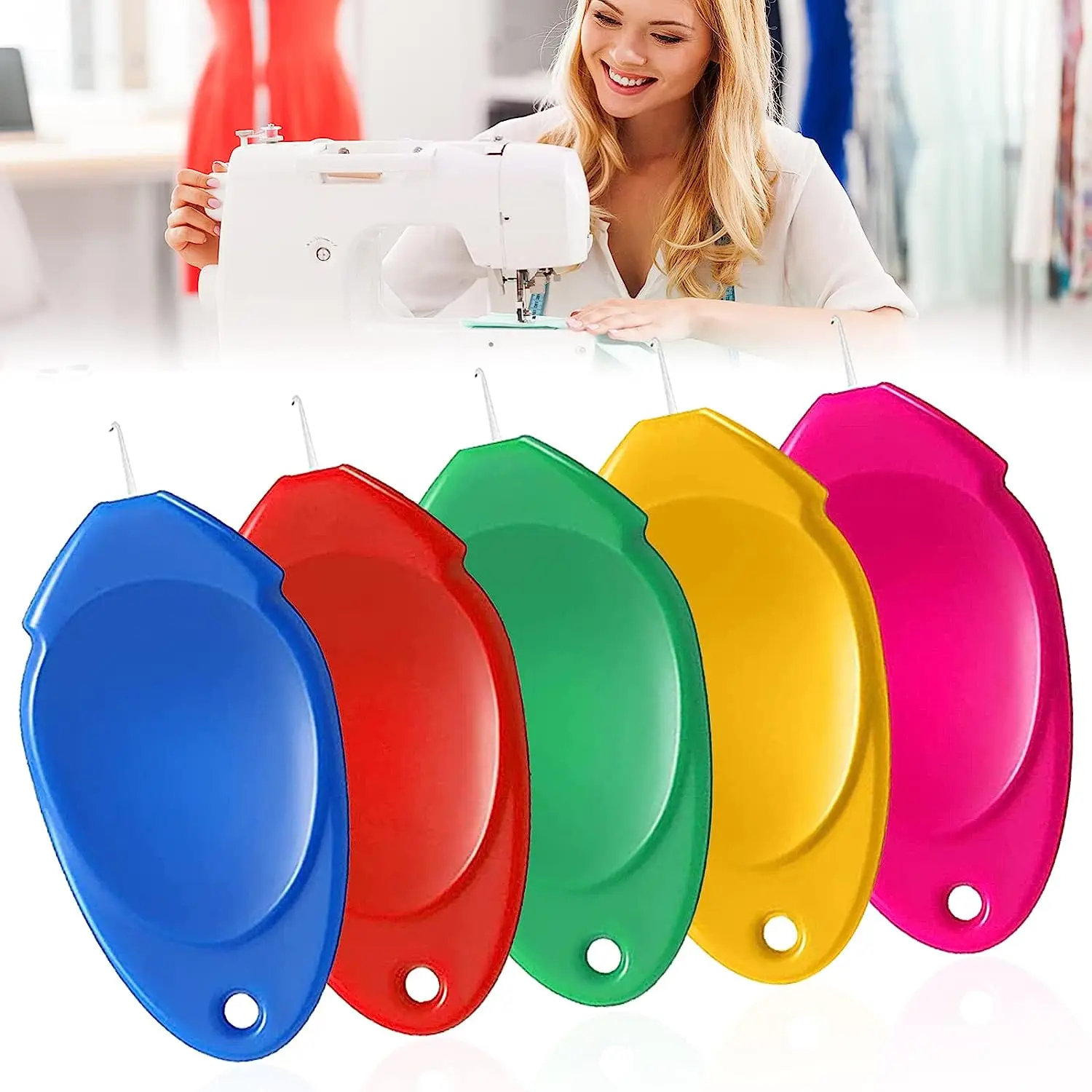 10Pcs Easy Automatic Needle Th - огляд і ціна Unique Tech Accessories