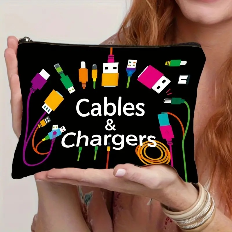 Black Tech Icon Cable Organize - огляд і ціна Tech Accessories Travel