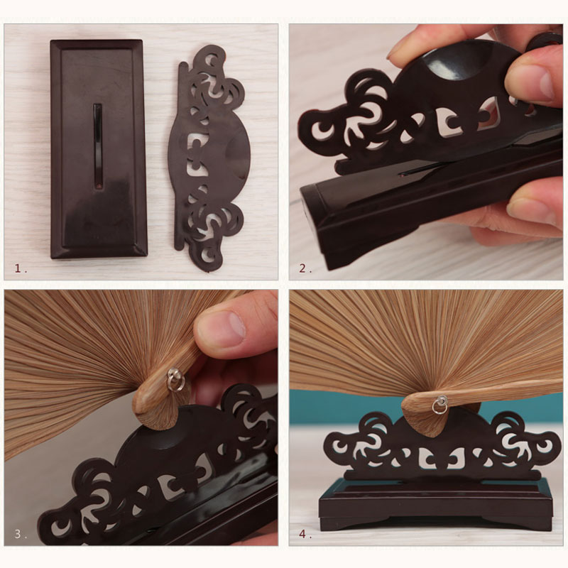 Vintage Art Style Folding Fan  - огляд і ціна Tech Accessories For Office Desk