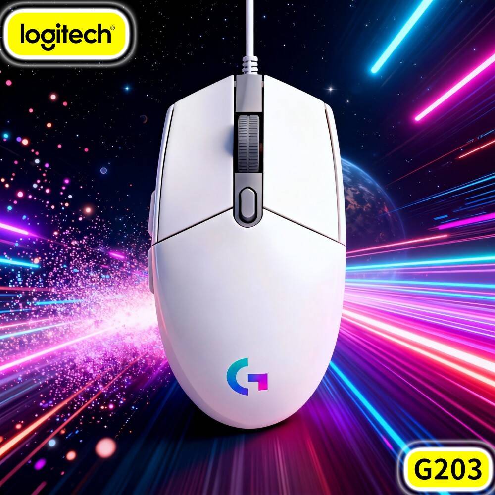 Logitech G203 Wired Gaming Mou - огляд і ціна Logitech Mouse G203
